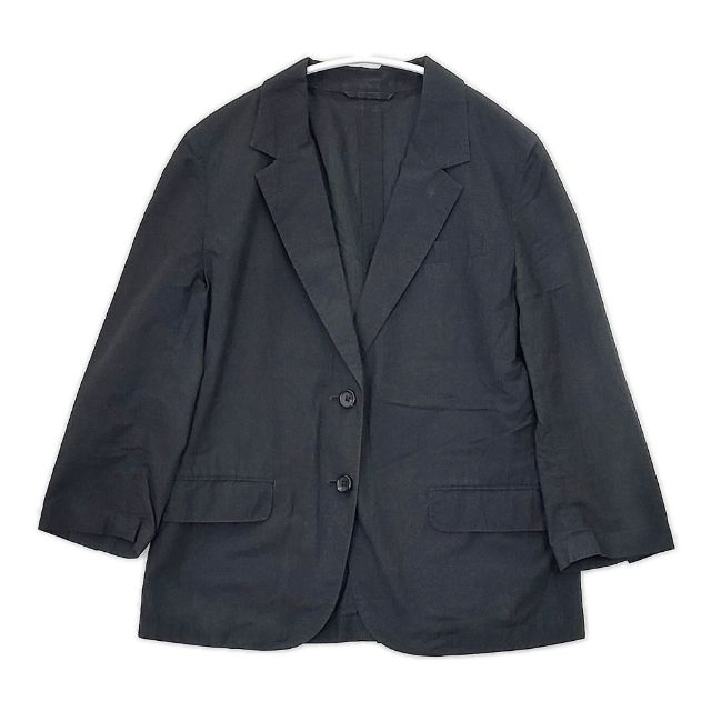 Margaret Howell コットンリネン テーラードジャケット ネイビー MARGARET HOWELL（マーガレットハウエル）の「COTTON LINEN