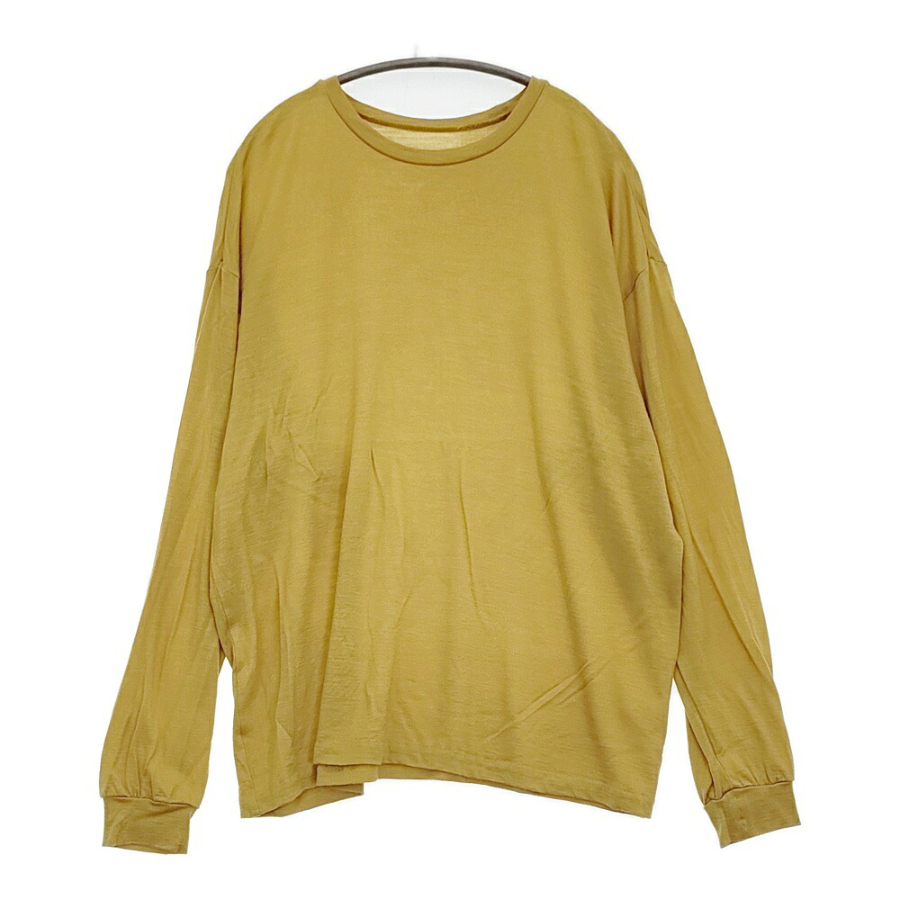 un/unbient ウールカットソー ニット uncu16-1 サイズ4 長袖Tシャツ カットソー ロンT イエロー メンズ アン【中古】5-1008T|ブランド古着の専門店 ジージー