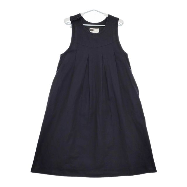 MHL. / ノースリーブワンピース/1/コットン/KHK/無地/595-2256500 楽天市場】MHL. ノースリーブ CONTRAST WRAP COTTON 595-1256500