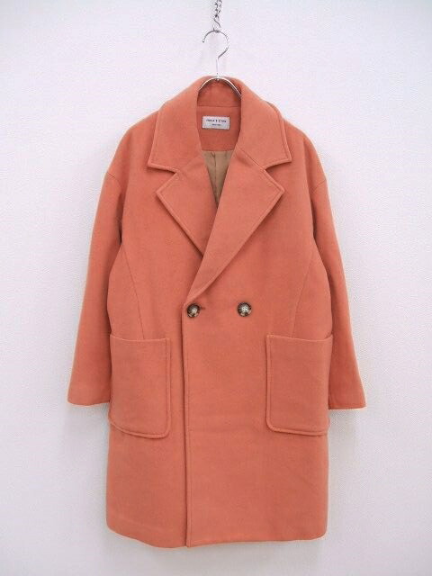 INSCRIRE アンスクリア ◆チェスターコート/起毛加工/ピンク/サイズ38 I19AW-CT34 レディースファッション 【中古】 楽天市場】INSCRIRE アンスクリア ◇チェスターコート/起毛加工/ピンク