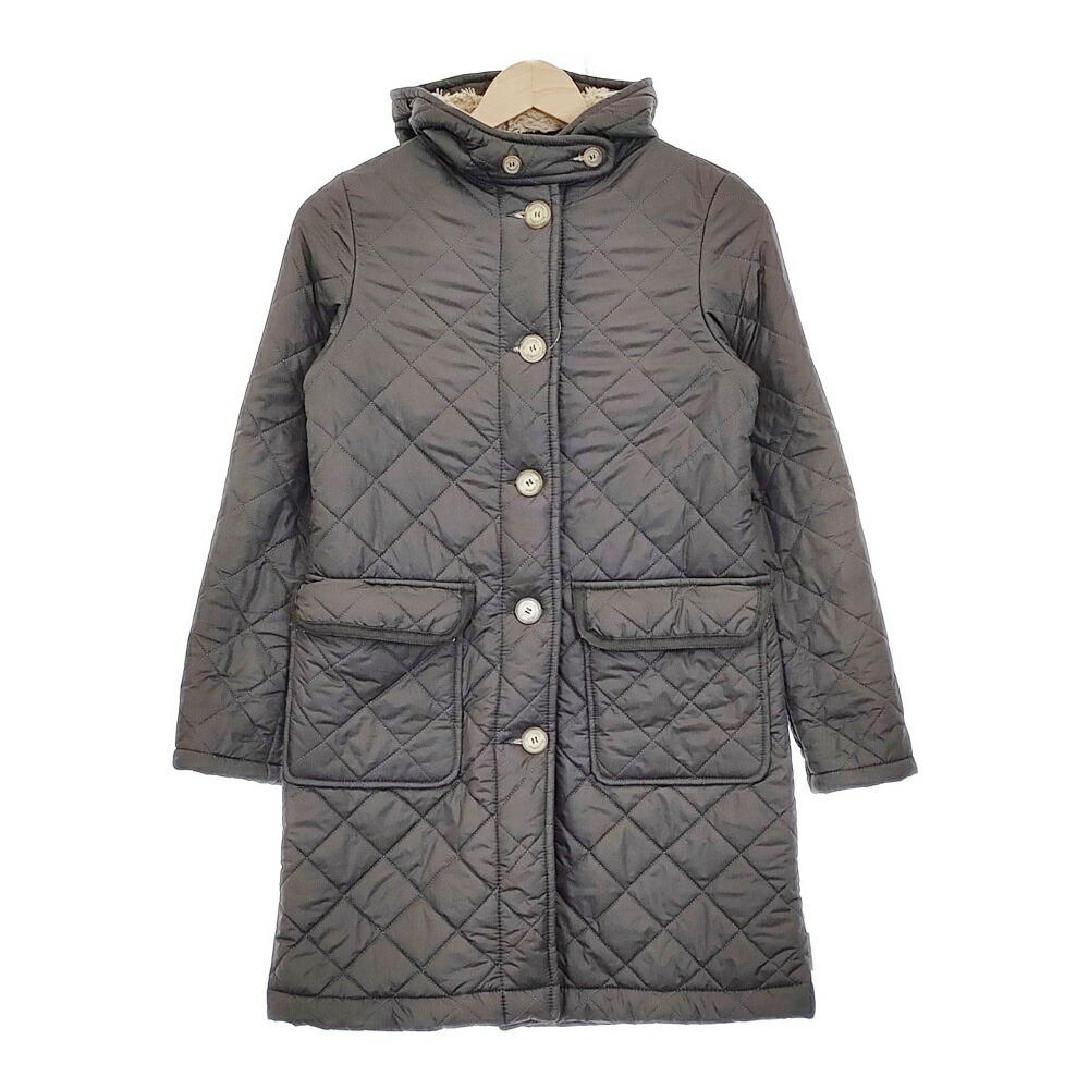 美品 トラディショナル ウェザーウェア キルティング コート 金ボタン 36 QUILTED OUTER 軽くて暖かいキルティングアウター6スタイル