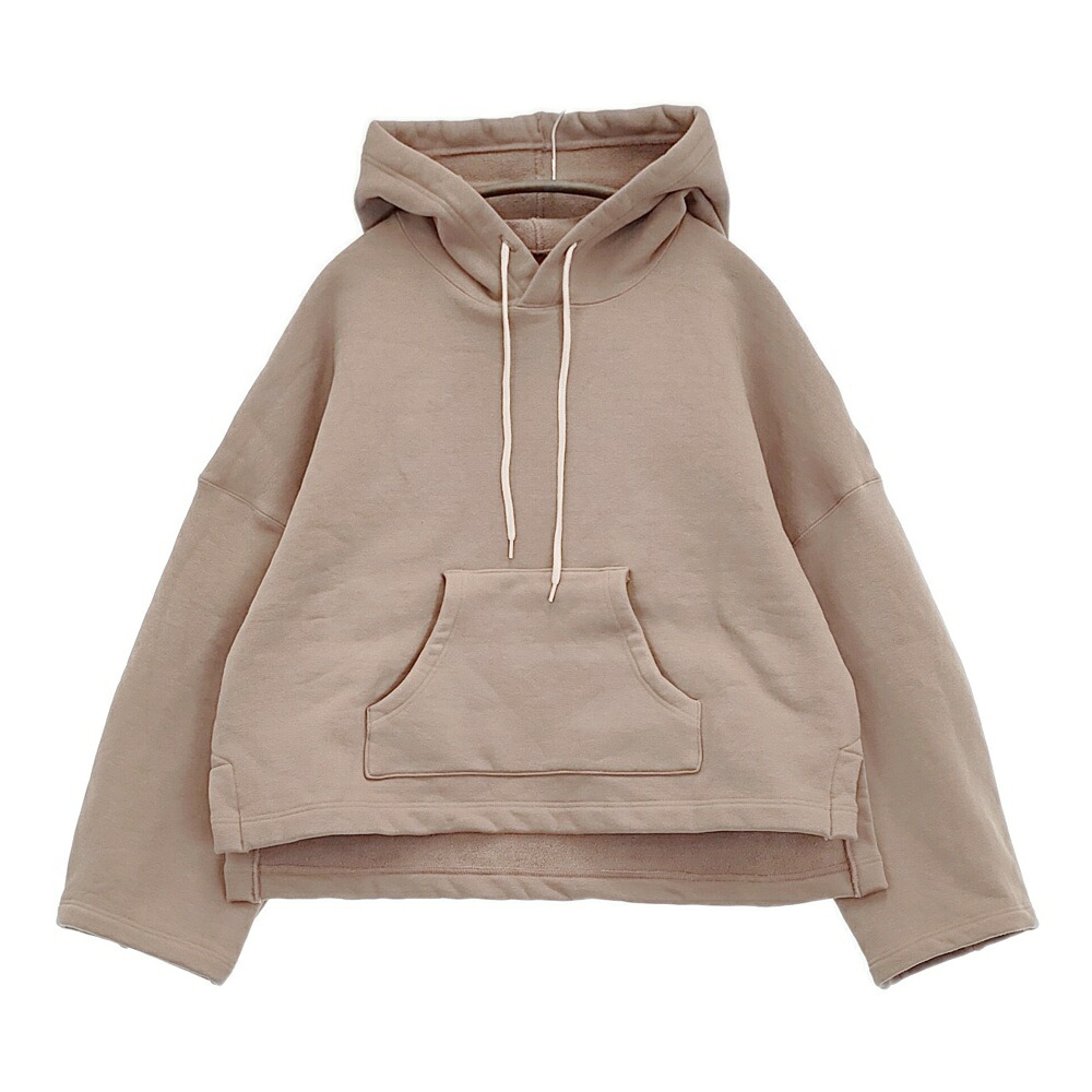 Robes \u0026 Confections Super Stretch Heavy Sweat Hoodie 必要経費42900円 大きさ1 パーカー 25AW サクラ色 レディース ローブスコンフェクションズ【中古】6-0131T