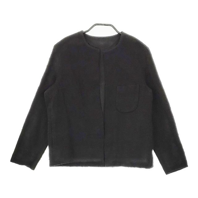 ゴーシュ G171-J020 ノーカラー コットン フロントマグネットボタン テーラードジャケット ブラック レディース ゴーシュ【中古】5-0106M∞ 楽天市場】ゴーシュ G171-J020 ノーカラー コットン フロント