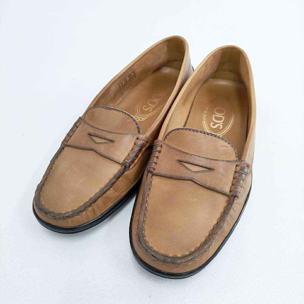 ♡断捨離中♡プロフのご確認も♡ 　TOD'S ローファー　パイソン37 ♡断捨離中♡プロフのご確認も♡ 様専用 TOD'S ローファー