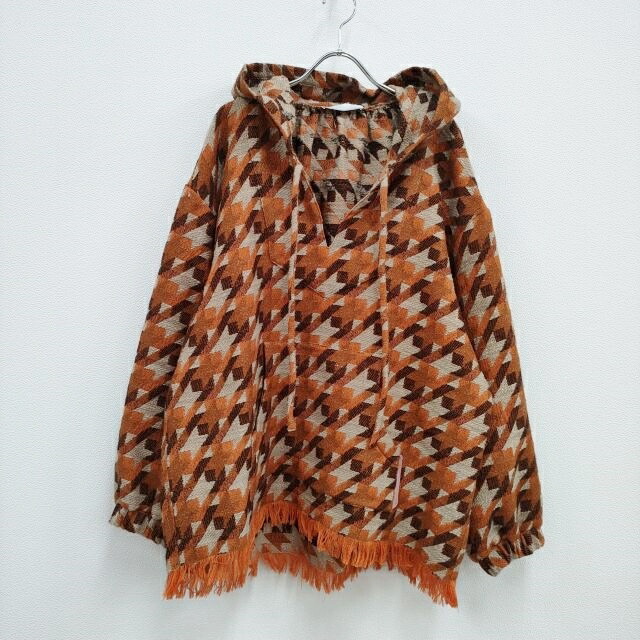 NEON SIGN 新品 定価52800円 against plovers mexican parka サイズ46 パーカー オレンジ メンズ ネオンサイン【中古】2-1225T｜ブランド古着の専門店 ジージー
