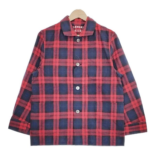 楽天市場】オールドマンズテーラー 総柄 テーラードジャケット グレー