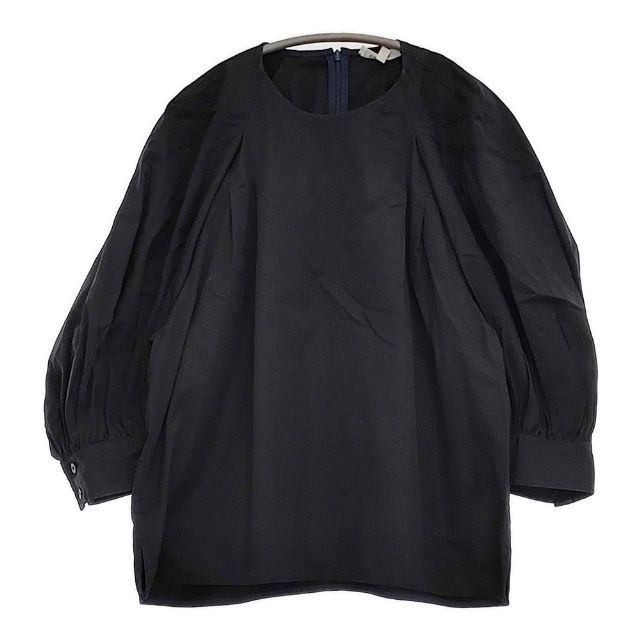 BLAMINK ドルマンショートスリーブブラウス 定価66000円 ブラウス シャツ 濃紺 ネイビー レディース ブラミ ンク【中古】5-0921M 14,969円