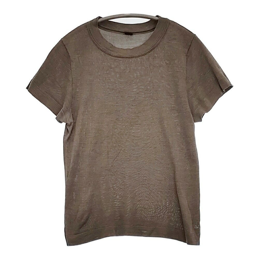 45rpm - 45R/45rpm ギマニットのTシャツ 定価25300円 半袖 ニット ホワイト レディース フォーティーファイブアールピーエム【中古】5-0706S∞ 楽天市場】45R/45rpm ギマニットのTシャツ 定価25300円 半袖