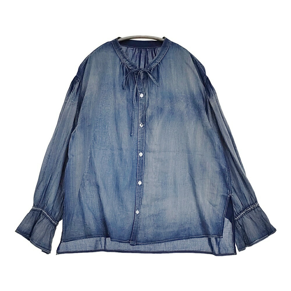 K.T KIYOKO TAKASE TALL 2.2薬局衡オンス ジーンズトップ ヴィンテージ産業 通貨価値29700円 トップ ティーシャツ 青碧 レディース キヨコタカセ【中古】6-0519M