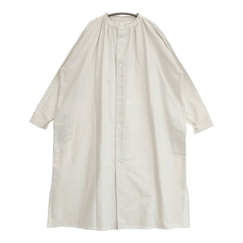 holk Smock Dress コットンフロントボタンワンピース HK22FF-016 サイズ0 ワンピース オフ白 レディース ホーク【中古】6-0618G|ブランド古着の専門店 ジージー