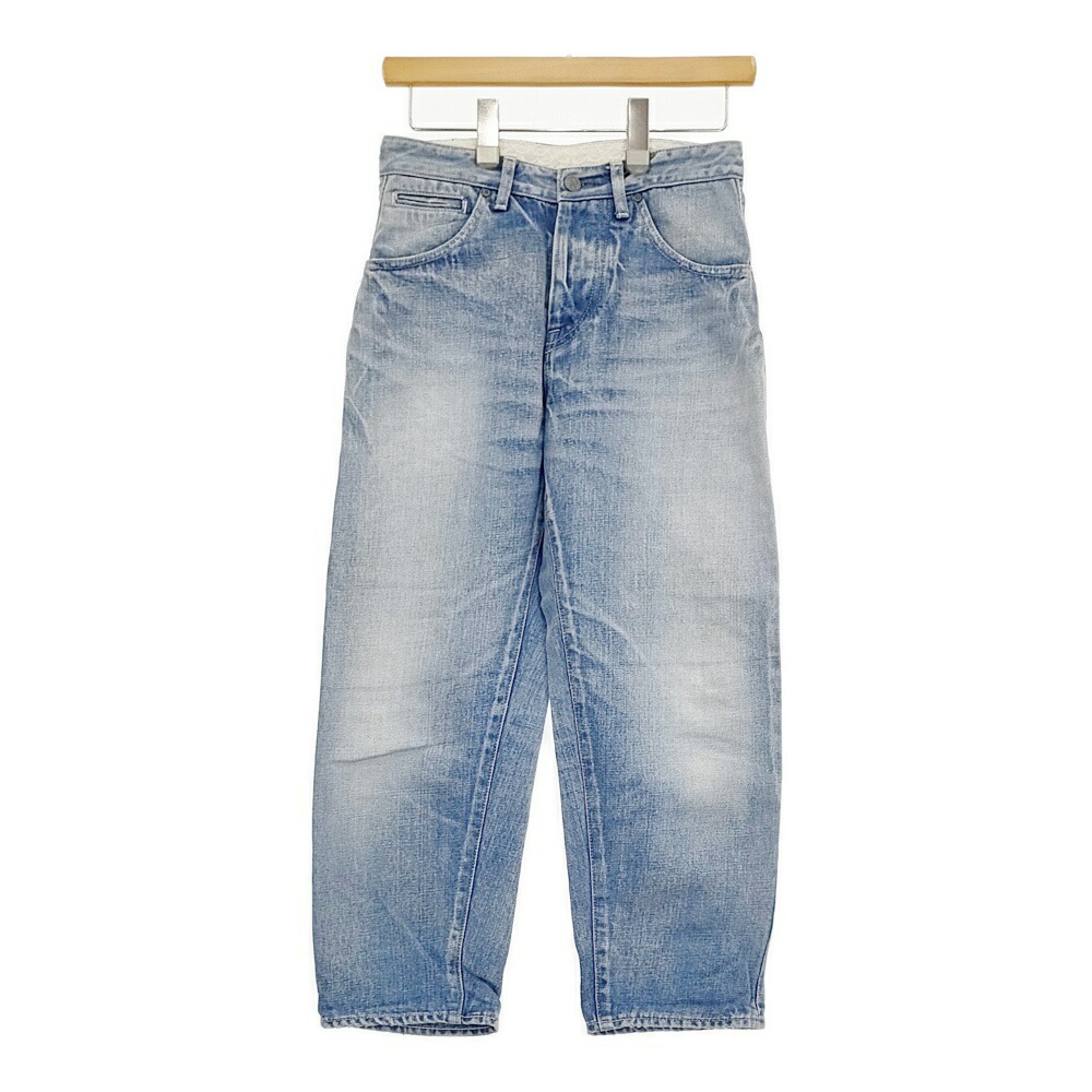 mina perhonen ミナペルホネン ユーズド加工デニムパンツ 38 mina perhonen 「mina perhonen」 加工デニムパンツ 38 ブルー