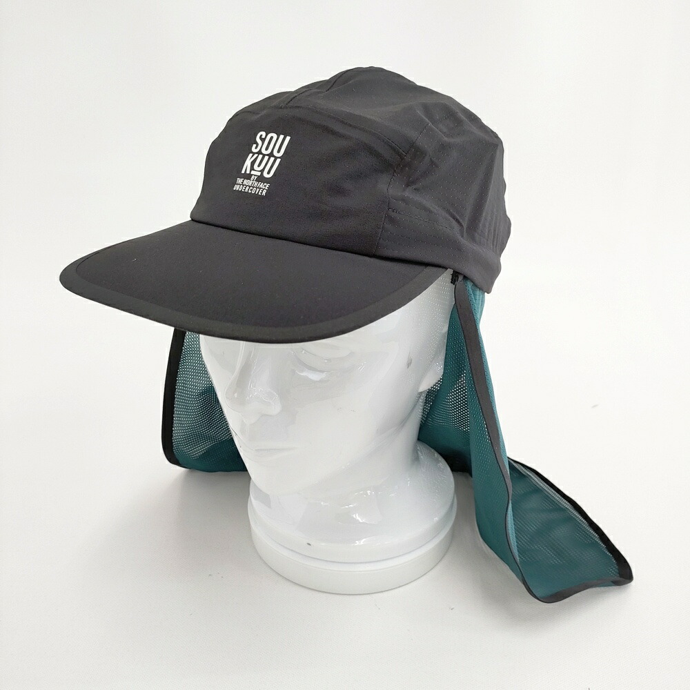 THE NORTH FACE ×UNDERCOVER トレイルランニングキャップ The North Face Trail Running Cap Undercover SOUKUU Black Men's