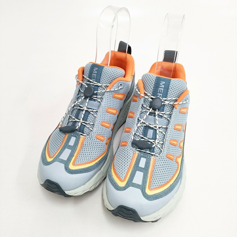 MERRELL AGILITY PEAK 5 TREK 定価23100円 23cm スニーカー ミズイロ オレンジ レディース メレル【中古】6-0127G