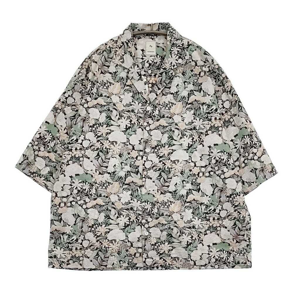 KICS DOCUMENT. BOTANICAL PRINT H/S SHIRT ボタニカルプリントハーフスリーブシャツ マルチカラー メンズ キクスドキュメント【中古】5-0806S