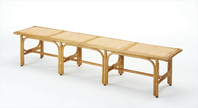 籐　椅子　ベンチ Tne rattan bench | hashinokuchi
