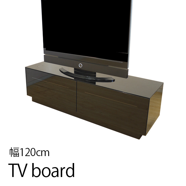 【楽天市場】テレビ台 幅120cm 高さ44cm ローボード テレビボード テレビラック TV台 木製 32インチ 強化ガラス TVボード