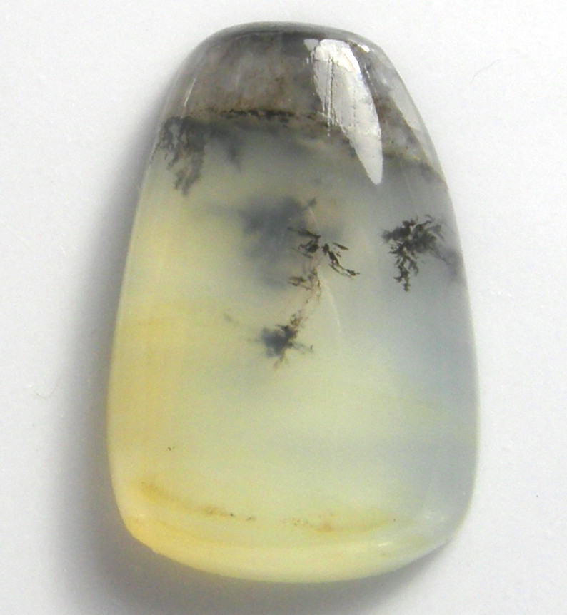 天然石 デンドリティックオパール7.48ct　１０月誕生石