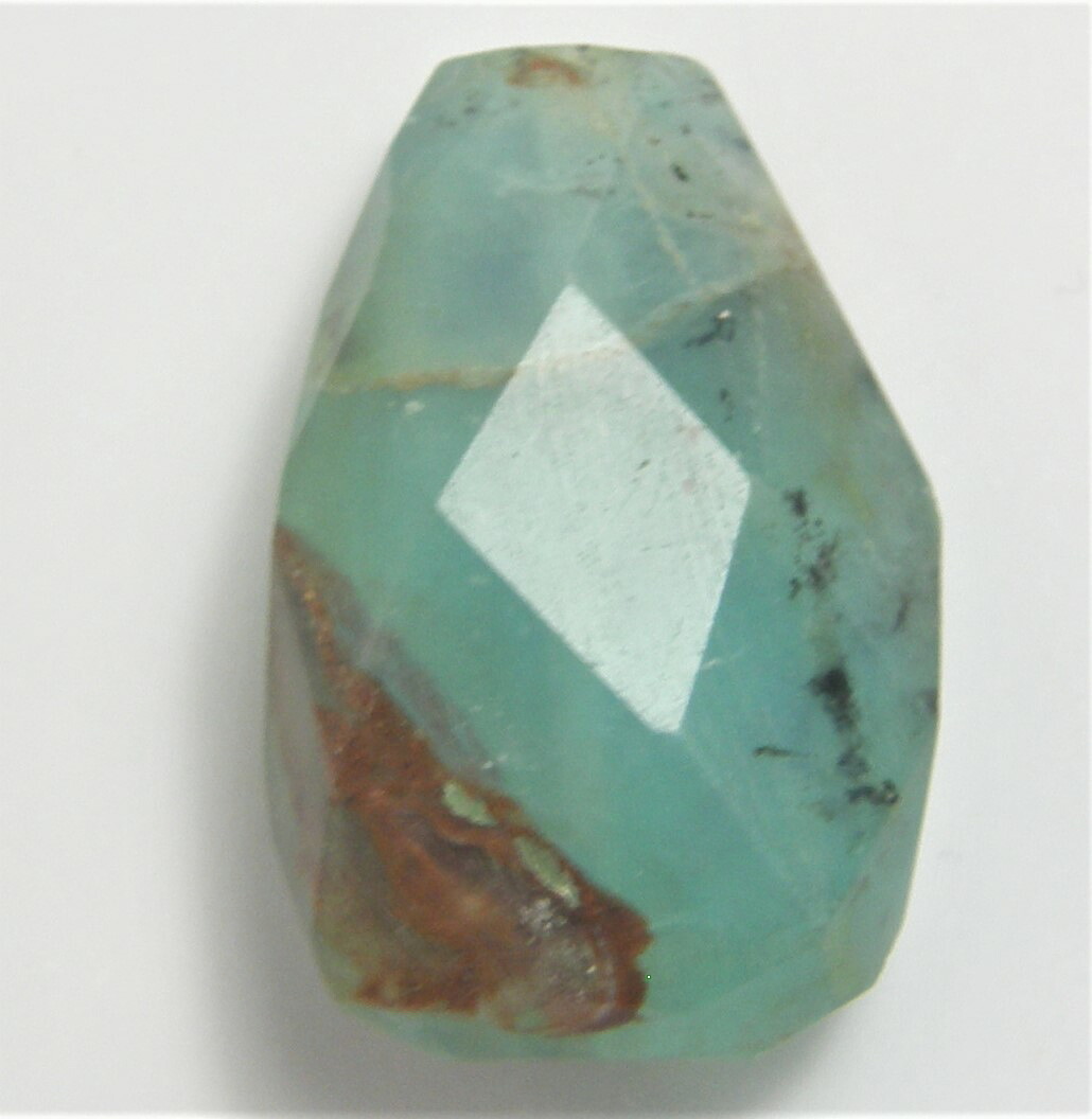 天然石　デンドライトブルーオパール１２．２７ｃｔ