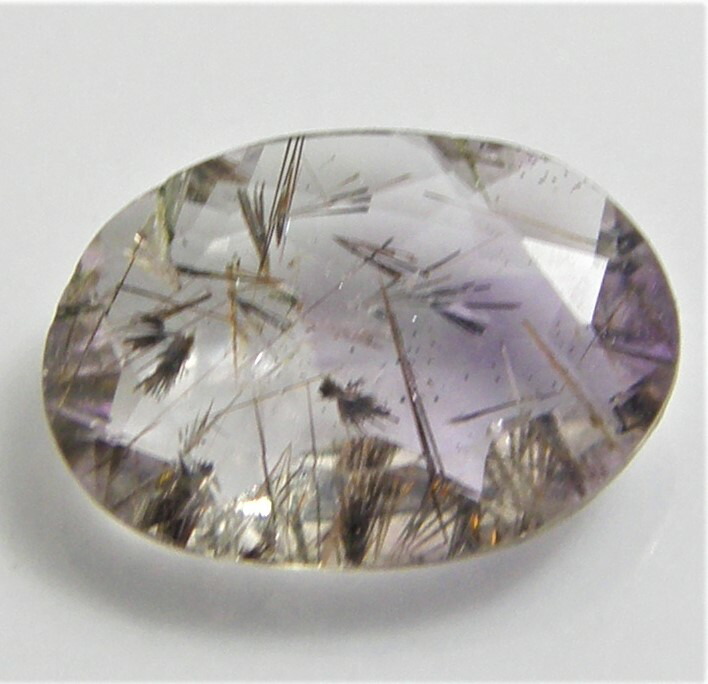 天然石　ルチルINアメジスト１．１１ｃｔ