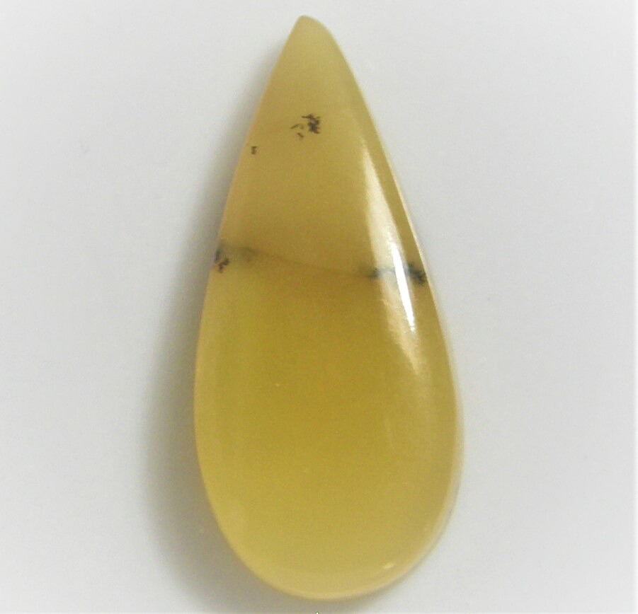天然石　デンドライトイエローオパール６．８８ｃｔ