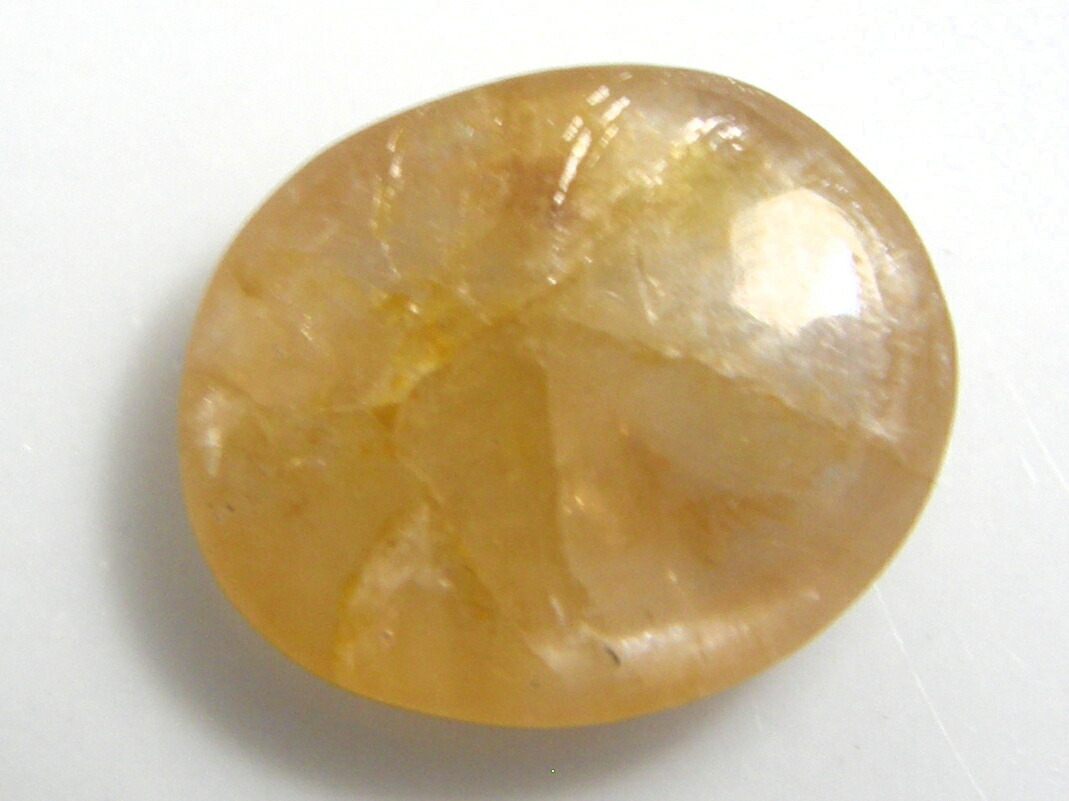 天然石 イエロートラピッチェサファイア3.66ct|Gems 支店