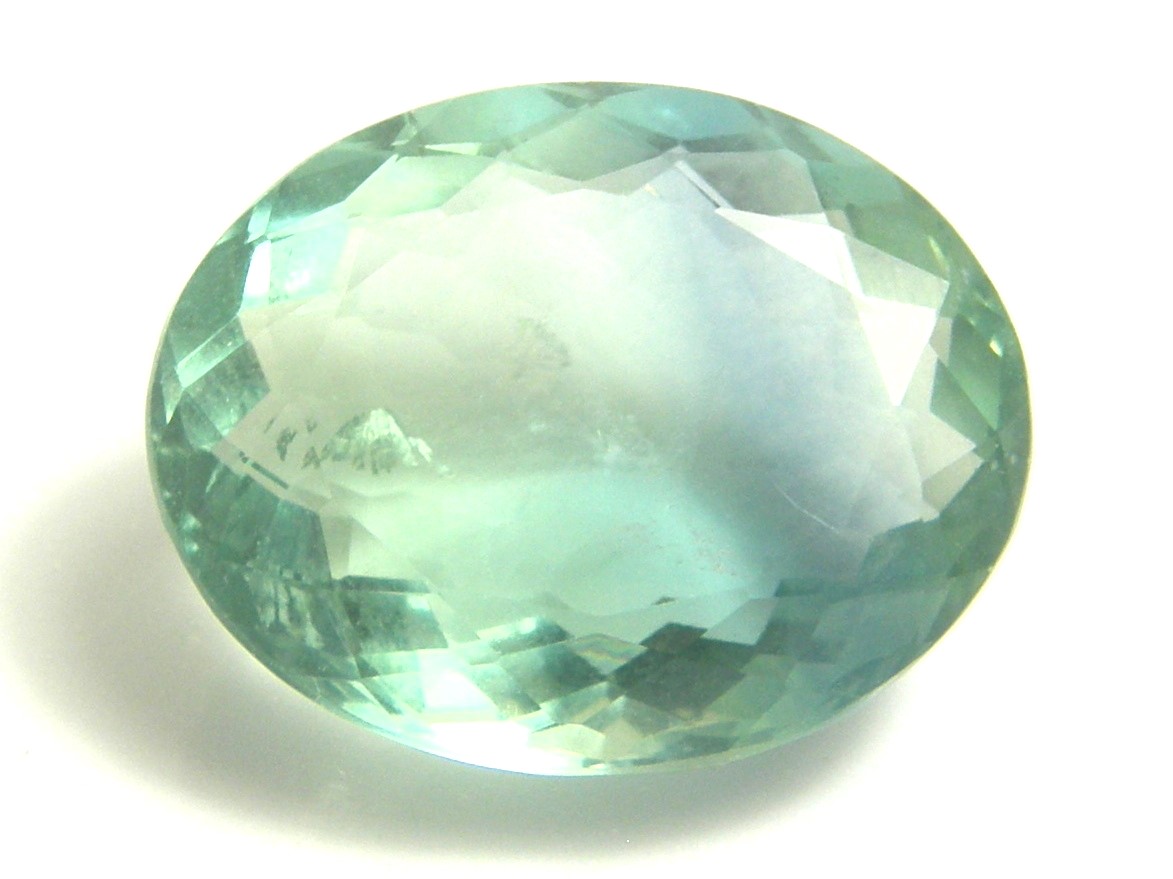 天然　グリーンフローライト２５．１４ｃｔ