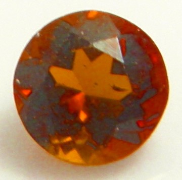 天然　クロムオレンジトルマリン０．２７ｃｔ４．１ミリ 5,680円