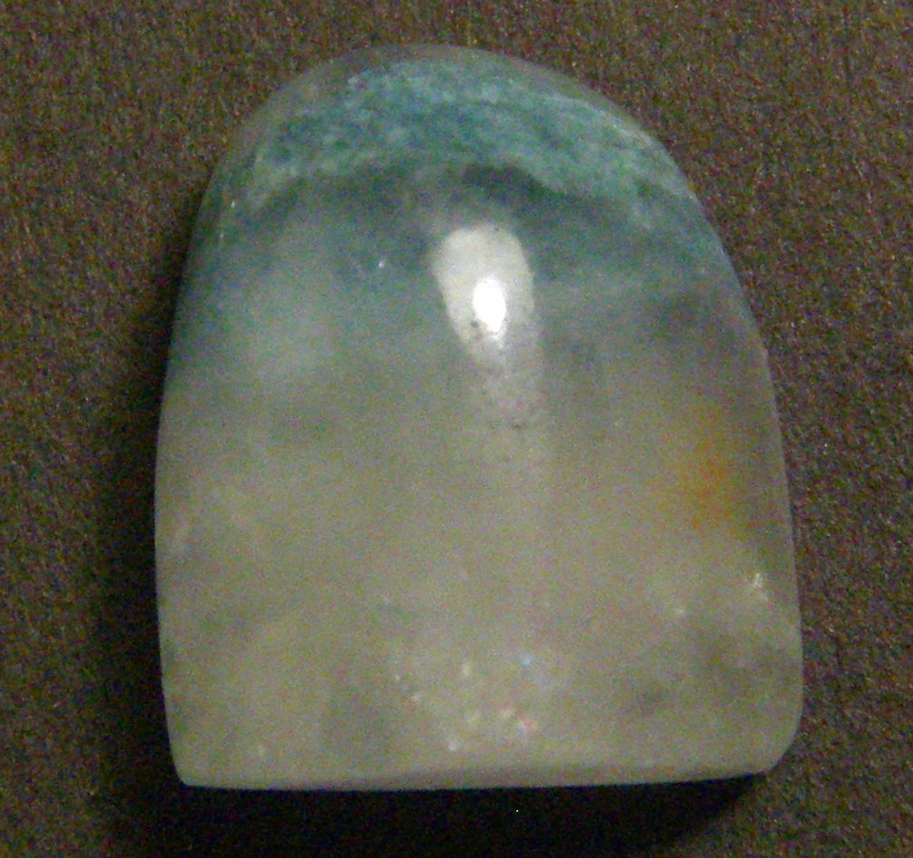 天然　ブルーアパタイトインクォーツ１３．４８ｃｔ