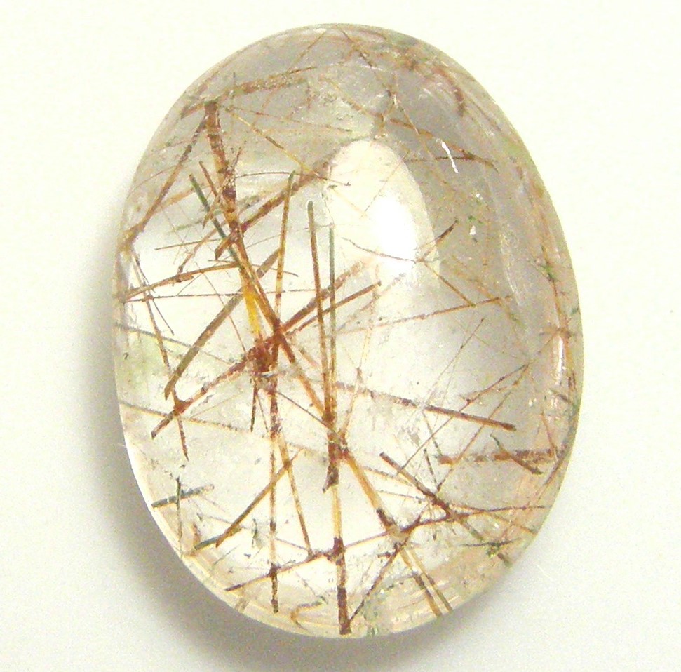 天然　レッドルチルインクォーツ７．５９ｃｔ