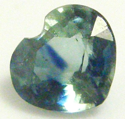 天然　バイカラーサファイア０．９１ｃｔハート｜Gems　支店 26,000円