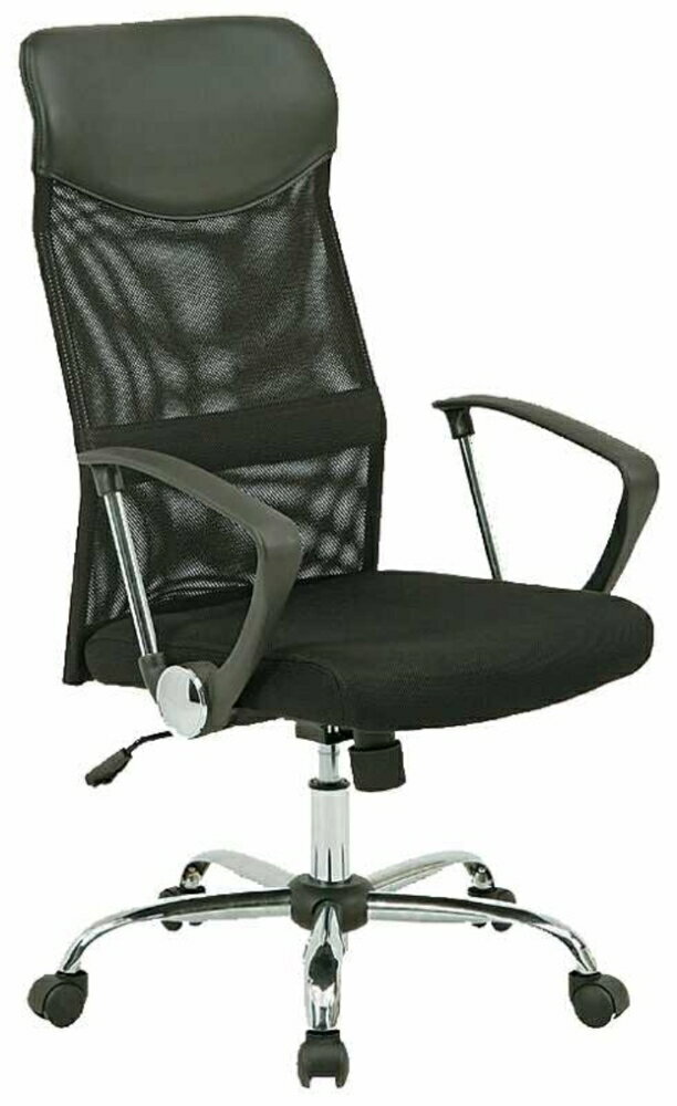 デスクチェア メッシュバックチェアー HF-98BK ブラック fj-90878 デスク用チェア オフィスチェア オフィス家具 送料無料 北欧 モダン 家具 インテリア ナチュラル テイスト 新生活 オススメ おしゃれ 後払い｜家具・インテリアのジェンコ
