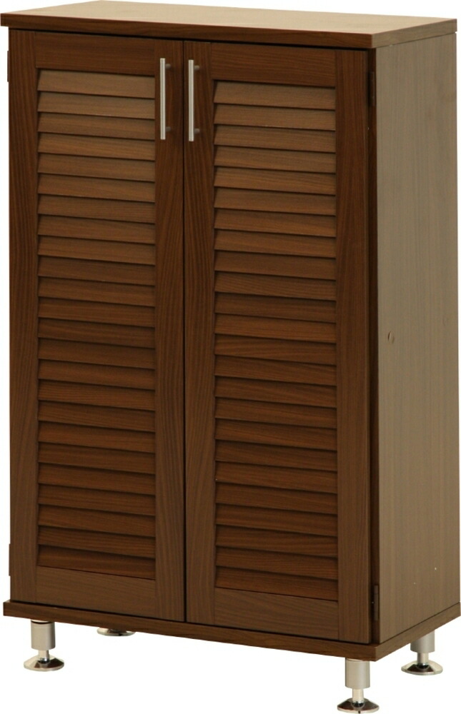 楽天市場】シューズボックス ルーバー ナチュラル SB-6033NA fj-96563