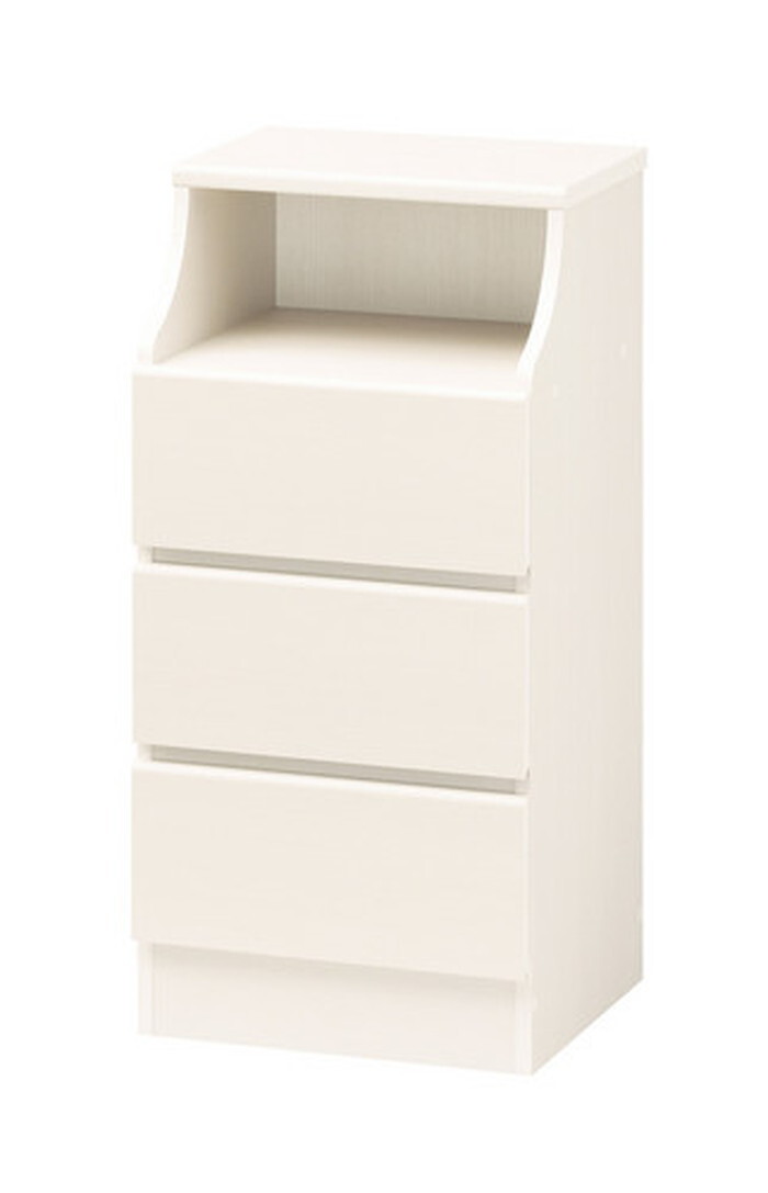 チェスト 3段 ホワイト CHESCA チェスカ CSC-9044H WH sir-3868112s1 タンス チェスト 収納 家具 北欧 モダン 家具 インテリア ナチュラル テイスト 新生活 オススメ おしゃれ