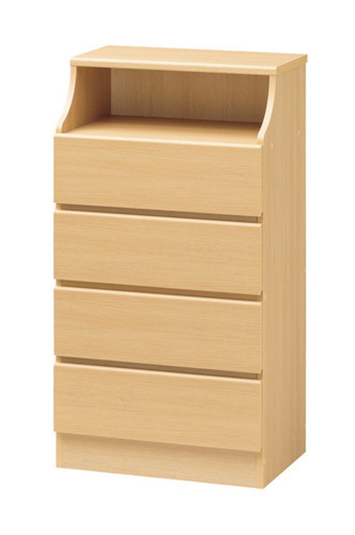 チェスト 4段 ナチュラル CHESCA チェスカ CSC-1160H NA sir-3868128s1 タンス チェスト 収納 家具 北欧 モダン 家具 インテリア ナチュラル テイスト 新生活 オススメ おしゃれ｜家具・インテリアのジェンコ