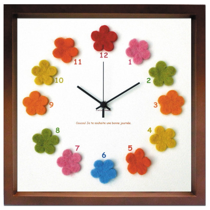多彩 フェルト 文字記号盤 掛時計 Felt Clock 赤銅色 FC-1002 引き請ける付 バス発着場 喫茶店 待ち合い室 待ち合い室 泊まり 法人 kar-4534032s2 掛時計 置き時計 掛時計 貨物輸送無料 北欧 今めかしい 調度品 室内装飾 自然的 テイ同盟罷工 新やって行く オススメ インテリア・寝具・収納-掛け時計