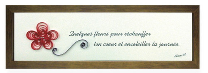 インテリア ミニ アート Paper Quilling Series Red ブラウン PZ-4005 店舗 カフェ ラウンジ ロビー ホテル 法人 kar-4534150s5 アートパネル アートボード 壁紙 装飾フィルム 送料無料 北欧 モダン 家具 インテリア ナチュラル テイスト