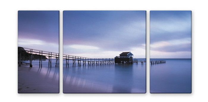 CANVAS ART キャンバスアート Sun rise サンライズ Lサイズ W1000×H500 3枚組 US-2007 店舗 カフェ ラウンジ ロビー ホテル 法人 kar-4999355s2 アートパネル アートボード 壁紙 装飾フィルム 送料無料 北欧 モダン 家具 インテリア ナチ|家具・インテリアのジェンコ