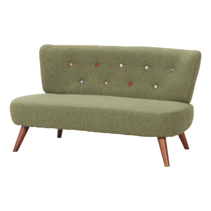 ソファ 2人掛け デイジー グリーン sofa8533 fj-34263 ソファ ソファ ソファベッド 北欧 モダン 家具 インテリア ナチュラル テイスト 新生活 オススメ おしゃれ