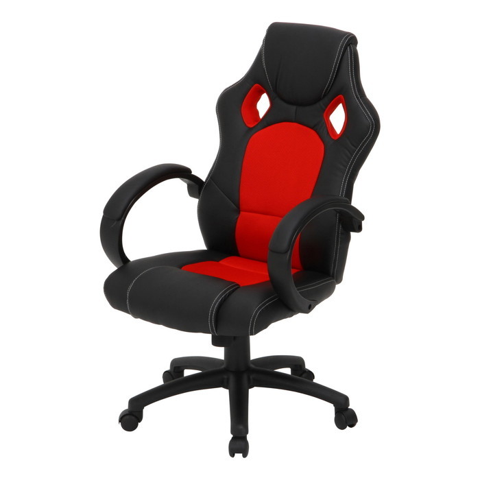 楽天市場】レーシングチェアー サーキット ブルー CH-6104 fj-55571