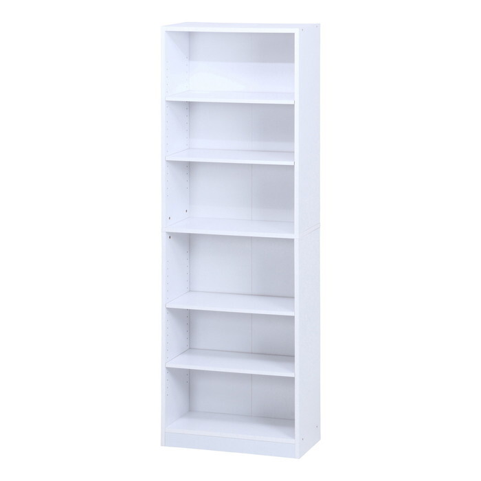 収納棚 収納ラック 多目的棚 180×60 ホワイト FBC1860 fj-97549 マガジンラック シェルフ 本棚 ラック カラーボックス 収納 家具 北欧 モダン 家具 インテリア ナチュラル テイスト 新生活 オススメ おしゃれ