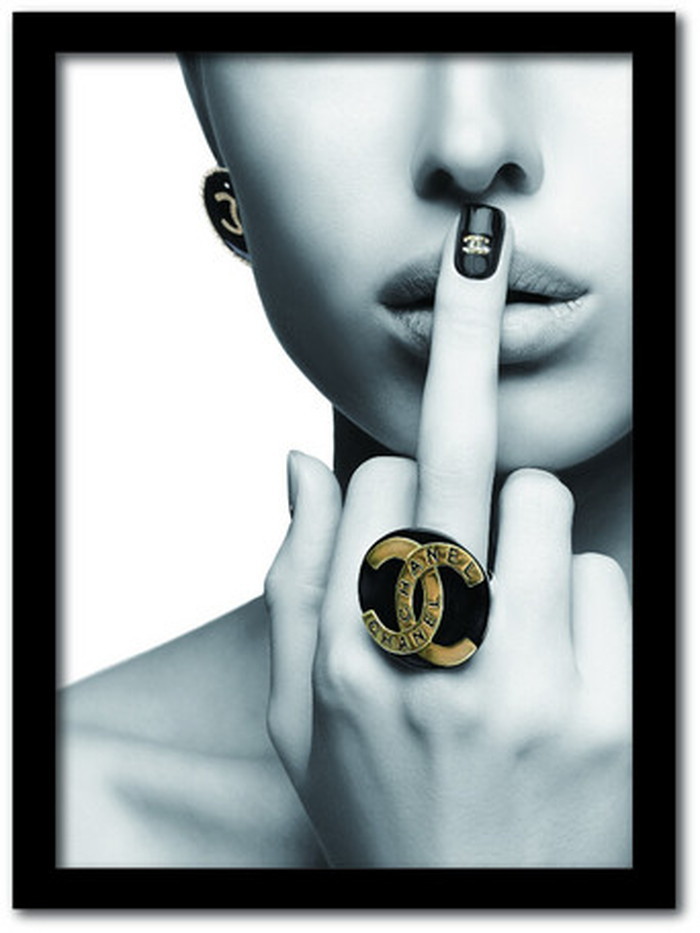 楽天市場 シャネル Chanel Fashion Photography Series Fs 1002bk フレームカラー ブラック サイズ Kar s1 送料無料 北欧 モダン 家具 インテリア ナチュラル テイスト 新生活 オススメ おしゃれ 後払い 雑貨 家具 インテリアのジェンコ