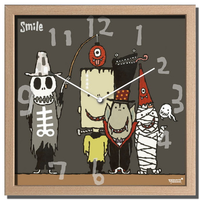 アーティストクロック Artist Clock 武内 祐人 モンスター 320x320x55mm CAC-52639 bic-7074692s1 掛け時計 置き時計 掛け時計 送料無料 北欧 モダン 家具 インテリア ナチュラル テイスト 新生活 オススメ おしゃれ 後払い