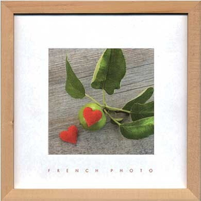 アートフレーム フレンチフォトグラフィ French Photography Two Heart 220x220x20mm ZFP-51900 bic-7093202s1 アートパネル アートボード 壁紙 装飾フィルム 送料無料 北欧 モダン 家具 インテリア ナチュラル テイスト 新生活 オススメ おしゃれ 後払い