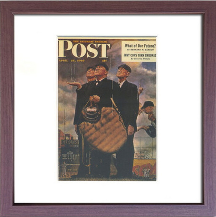 アートフレーム ノーマン・ロックウェル Norman Rockwell 220x220x20mm ZNR-52750 bic-7182591s1 アートパネル アートボード 壁紙 装飾フィルム 送料無料 北欧 モダン 家具 インテリア ナチュラル テイスト 新生活 オススメ おしゃれ 後払い