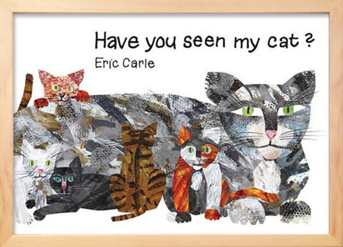 エリック カール Eric Carle リトグラフ シルクスクリーンライオン ERIC CARLE - 新品英語絵本 123 to the zooの通販 by 英語絵本屋