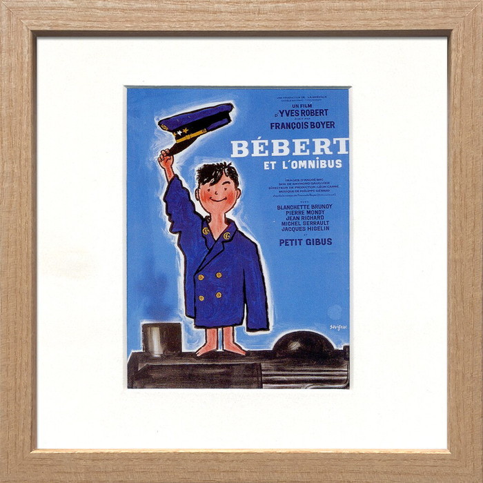 アートフレーム レイモンド・サビニャック Savignac Square Frame 映画「わんぱく旋風」 1963年 ZRS-51879 bic-7917104s1 アートパネル アートボード 壁紙 装飾フィルム 送料無料 北欧 モダン 家具 インテリア ナチュラル テイスト 新生活 オススメ おしゃれ 後払い