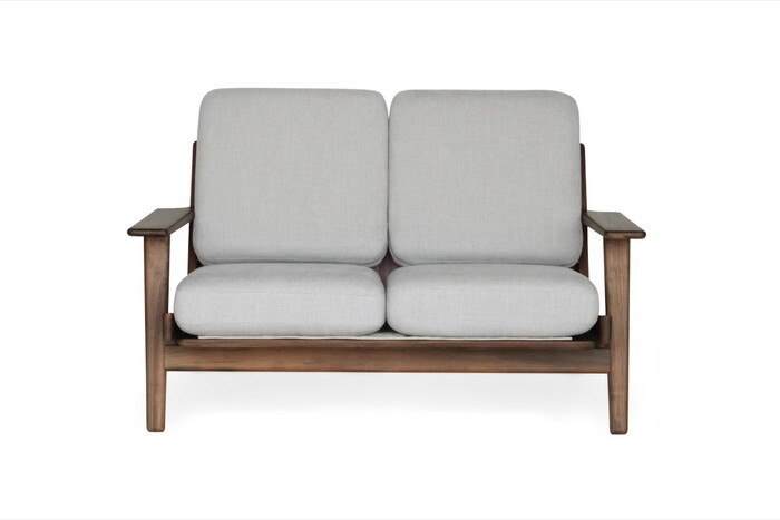 290ソファ ラウンジソファ ファブリック 2人掛け ウォルナット 保証付 e-comfort デザイナーズ ジェネリック家具 リプロダクト kwg-sf9160b-wal ソファ ソファ ソファベッド 北欧 モダン 家具 インテリア ナチュラル テイスト 新生活 オススメ おしゃれ