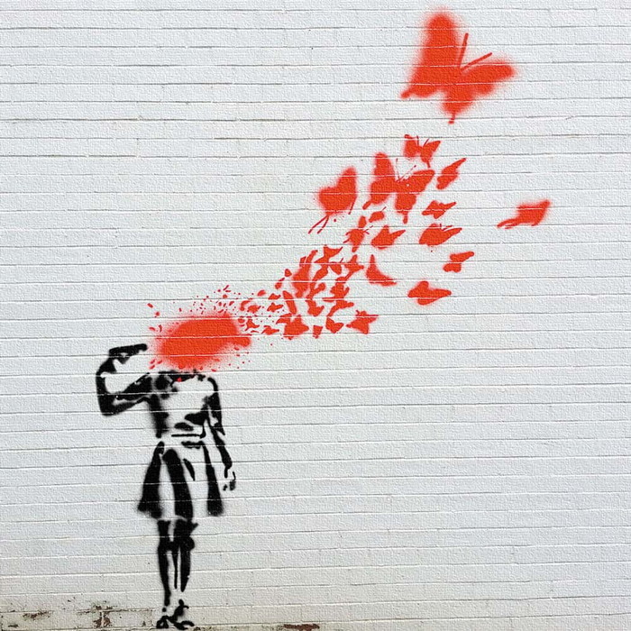 楽天市場】バンクシー デザイン Banksy Design 日本正規ライセンス