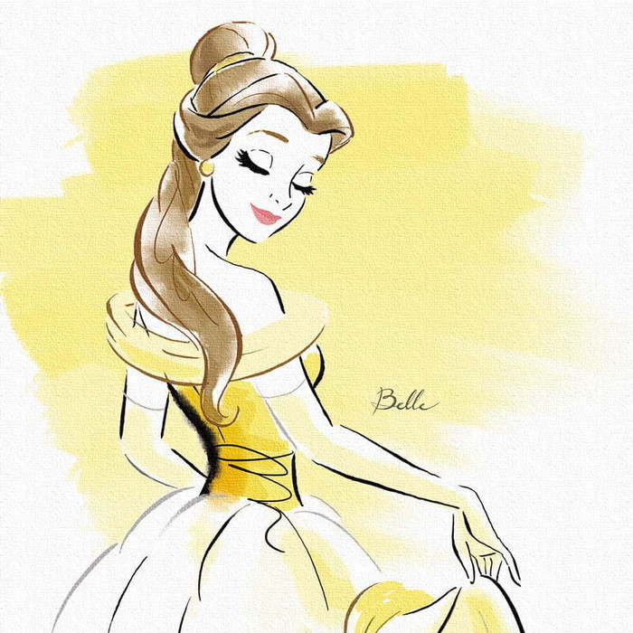 楽天市場】ベル ファブリックパネル インテリア雑貨 ディズニー