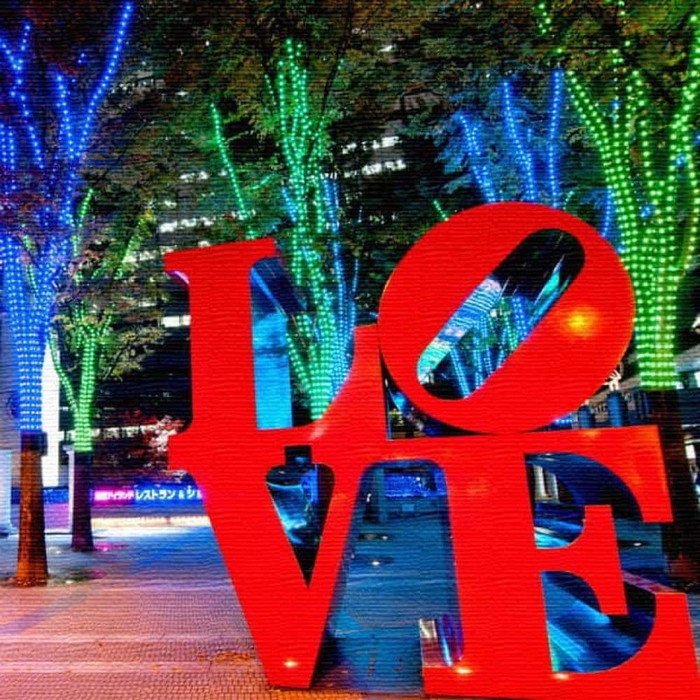 LOVEモチーフ LOVE Lサイズ 57cm×57cm アートパネル ファブリックパネル アートボード 壁掛け 日本製 ラッピング付き 店舗 カフェ ラウンジ ロビー ホテル 法人 lib-pho-0013-l アートパネル アートボード 壁紙 装飾フィルム 送料無料 北